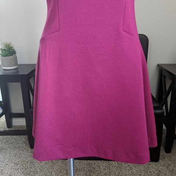 Free People ▪ Magenta Cha Cha Mini Skater Dress - Picture 4 of 10